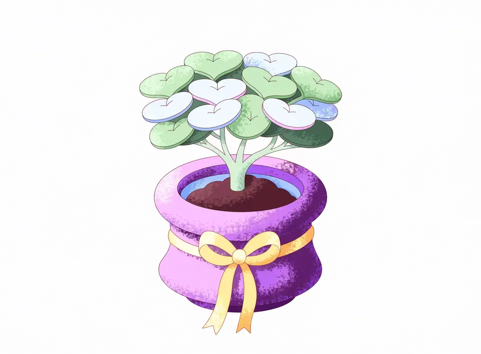 Small tree in a large planter — pro package